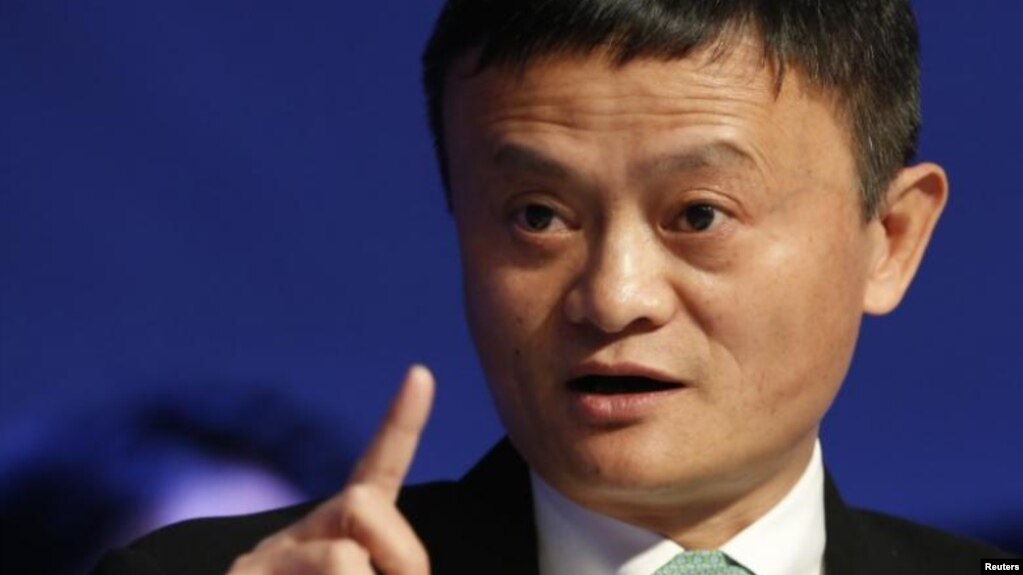 Tỷ phú Jack Ma, ông chủ tập đoàn Alibaba của Trung Quốc.