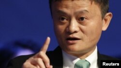 Doanh nhân Jack Ma.