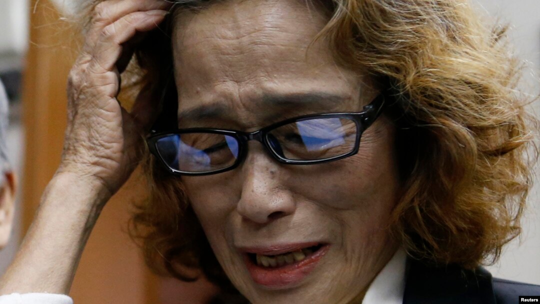Ibu Kenji Goto, Junko Ishido berharap kematian putranya “akan memberi sumbangsih pada dunia" (foto: dok).