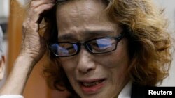 Ibu Kenji Goto, Junko Ishido berharap kematian putranya “akan memberi sumbangsih pada dunia" (foto: dok).