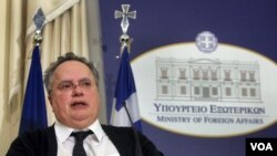 Yunanistan Dışişleri Bakanı Nikos Kotzias