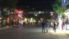 A quiet “Pub Street” that was once frequented by tourists in Siem Reap, Cambodia, March 17, 2020. (Hul Reaksmey/VOA Khmer) 