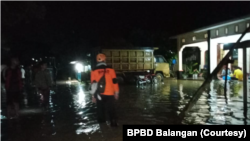 Sebanyak 3.571 unit rumah terendam banjir di Kabupaten Balangan, Provinsi Kalimantan Selatan.(Foto: Courtesy/BPBD Balangan)