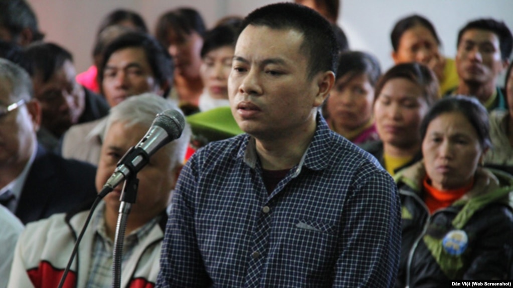 Ông Đặng Văn Hiến bị tuyên án tử hình trong phiên tòa sơ thẩm ngày 3/1/2018.