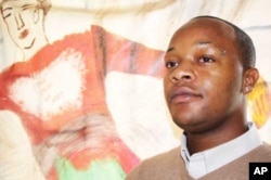 Kenyan gay rights activist, Denis Nzioka, in his office in Nairobi. He says “homophobia” is spreading across Kenya