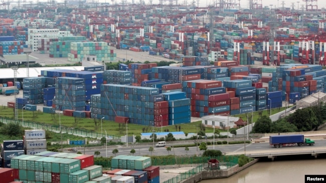 上海集裝箱港口 （資料照片）