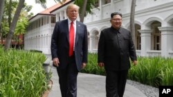 Pertemuan bersejarah Presiden AS Donald Trump dan pemimpin Korea Utara Kim Jong Un di Singapura hari Selasa (12/6) mendapat sambutan positif dari para pemimpin dunia. 