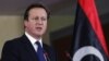 Cameron Says Britain Will Train Libyan Security Forces