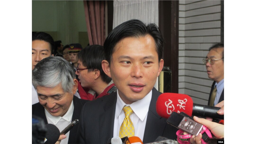 時代力量黨立委黃國昌(美國之音張永泰拍攝)