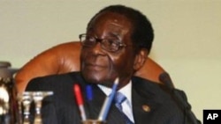 Zimbabwe President Robert Mugabe (file photo)