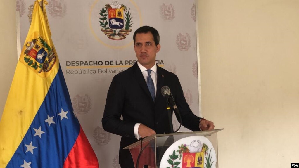 Juan Guaido, presidente encargado de Venezuela, ha sugerido un gobierno de transición, como tambien sugirió Estados Unidos. 