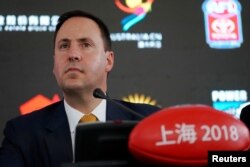 Menteri Perdagangan Australia, Steven Ciobo di Shanghai, 17 Mei 2018. (Foto: dok).