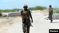 Ciidamada Amisom oo ku sugan xarunta Xalane