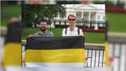 Stanislav Shevchuk Beyaz Saray önünde