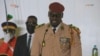 Pemimpin junta Kolonel Mamady Doumbouya di Guinea, 1 Oktober 2021. (Foto: AFP)