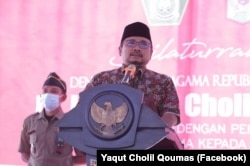Yaqut Cholil Qouma. (Foto: Facebook/Yaqut Cholil Qoumas)