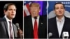 Rubio, Cruz Take Aim at Trump in Crucial Debate