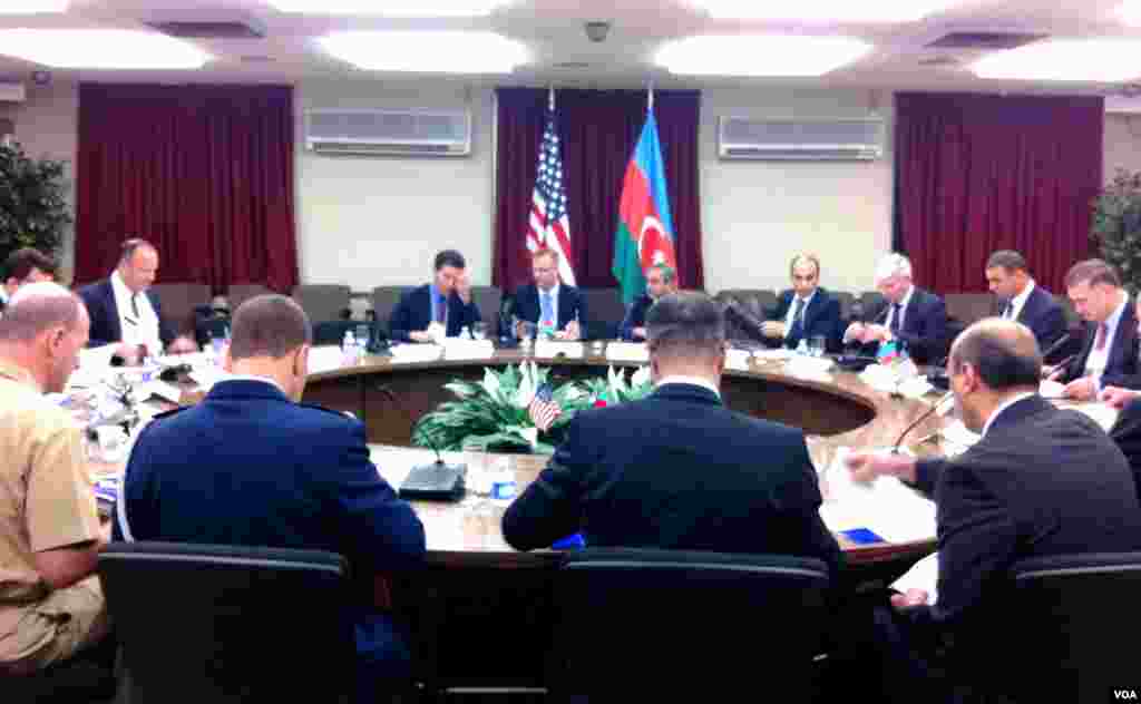 US-Azerbaijan Security Dialogue Discussions
