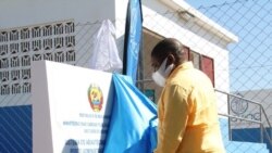 Filipe Nyusi inaugura sistema de abastecimento de água em Manica, Moçambique