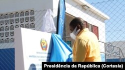 Filipe Nyusi inaugura sistema de abastecimento de água em Manica, Moçambique