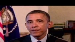 Related video of Obama's weekly address