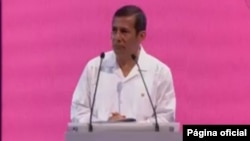 Ollanta Humala será el orador principal en un evento ambulante para promoción de inversiones.