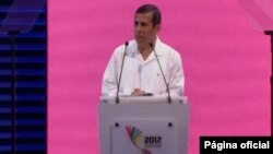 El presidente de Perú, Ollanta Humala, dijo que un gran problema en América Latina es la inequidad.