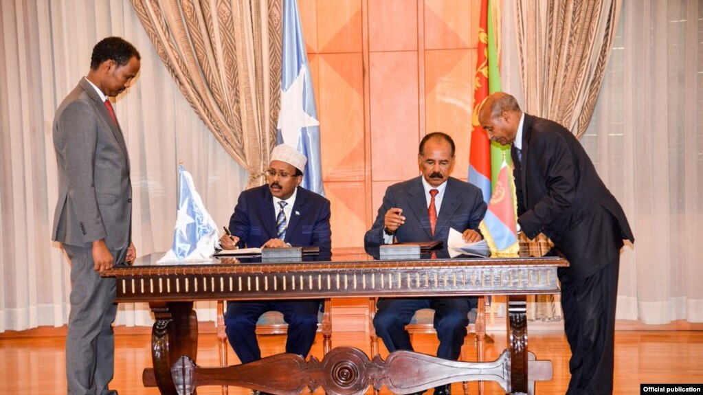 Farmaajo and Afwerki