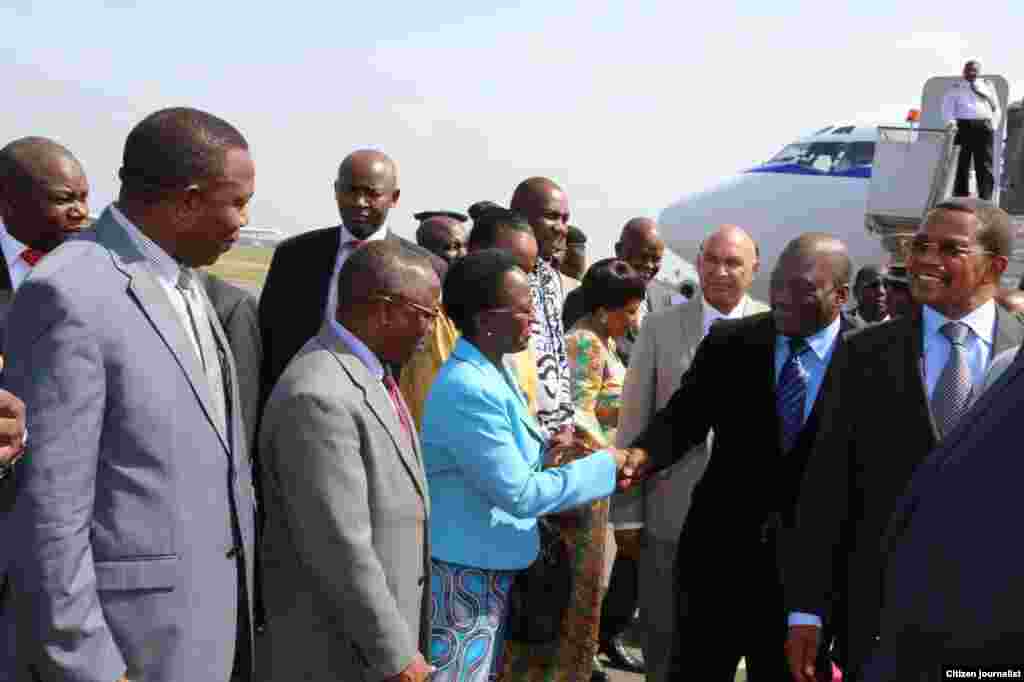 Rais Joseph Kabila apokelewa Dar es Salaam