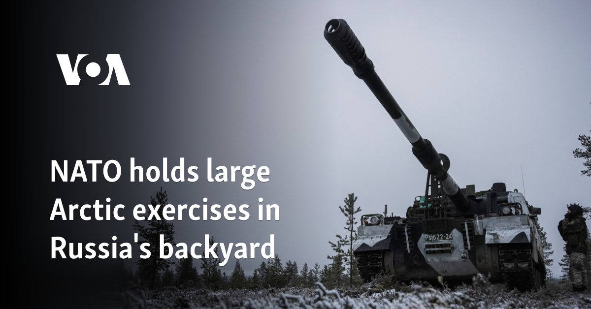 NATO holds large Arctic exercises in Russia's backyard