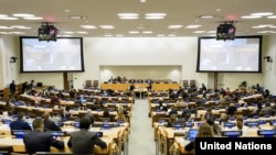 뉴욕 유엔본부에서 유엔총회 제3위원회 회의가 열렸다. (자료사진)