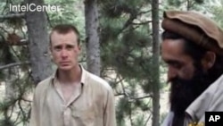 Bowe Bergdahl, shown in video while a captive of Taliban in 2010 (file photo)