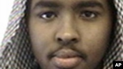 FILE - This undated photo provided by the FBI shows Mohamed Abdullahi Hassan, a former Minnesota resident, who was arrested by authorities in Somalia, the U.S. State Department said Dec. 7, 2015. 