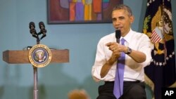 El presidente Barack Obama habló sobre la acción ejecutiva en inmigración en Tennessee. 