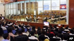 An overview of the U.N.-backed court, ECCC, in Phnom Penh, file photo. 