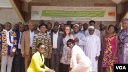 Les défenseurs des droits fonciers collectifs au Cameroun au cours d’un atelier à Yaoundé, le 25 juillet 2019. (Crédit photo/SNE)