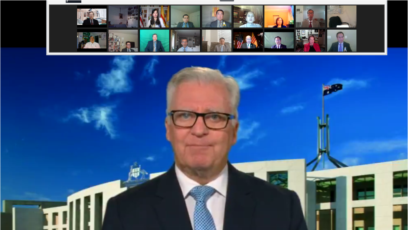Dân biểu Úc Chris Hayes phát biểu trong video gửi đến sự kiện Ngày Nhân quyền Việt Nam lần thứ 27, tổ chức trực tuyến tối ngày 11/5/2021.