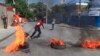 In Haiti, Tire Barricades Burn as Candidate Alleges Fraud