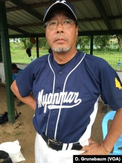 Coach Toru Iwasaki started the baseball team 18 years ago.