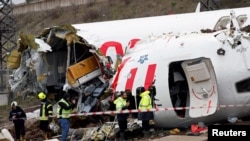 ترکی کے مسافر طیارے کو حادثہ بدھ کو پیش آیا۔ طیارہ ازمیر کے ایئر پورٹ سے روانہ ہوا تھا۔