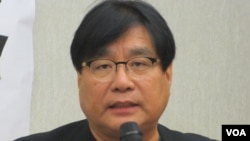 台灣關懷中國人權聯盟理事長楊憲宏（美國之音張永泰拍攝）