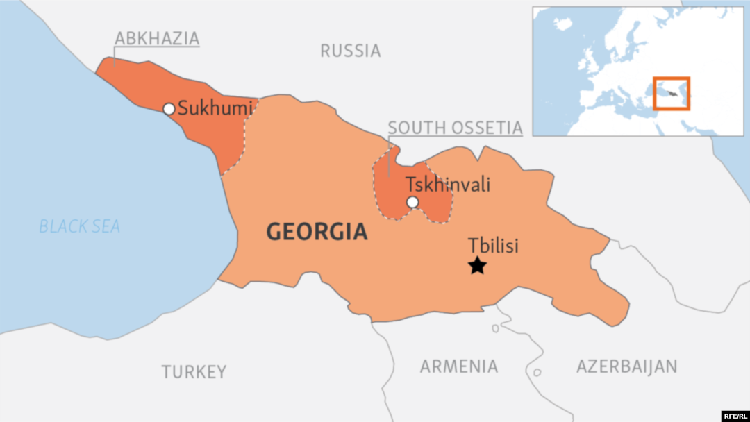 Конфликт в Южной Осетии: вооружения, потери, карта военных действий