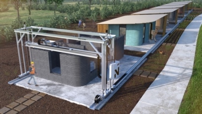 Quiz - 3D Printer Builds Large Home in Texas