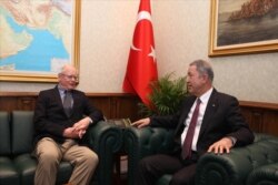 ABD'nin Suriye Özel Temsilcisi Jeffrey Ankara'da Milli Savunma Bakanı Akar ile görüştü