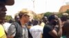 Rassemblement de jeunes contre la libération du général Bassolé, à Ouagadougou, le 11 octobre 2011. (VOA/Issa Napon)