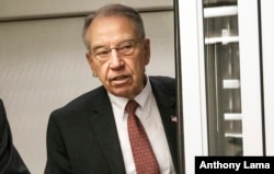 FILE - Senator Chuck Grassley, an Iowa Republican, is pictured April 11, 2016. Grassley said March 15, 2017, that the proposed Republican health care overhaul lacked the votes to pass in the Senate.