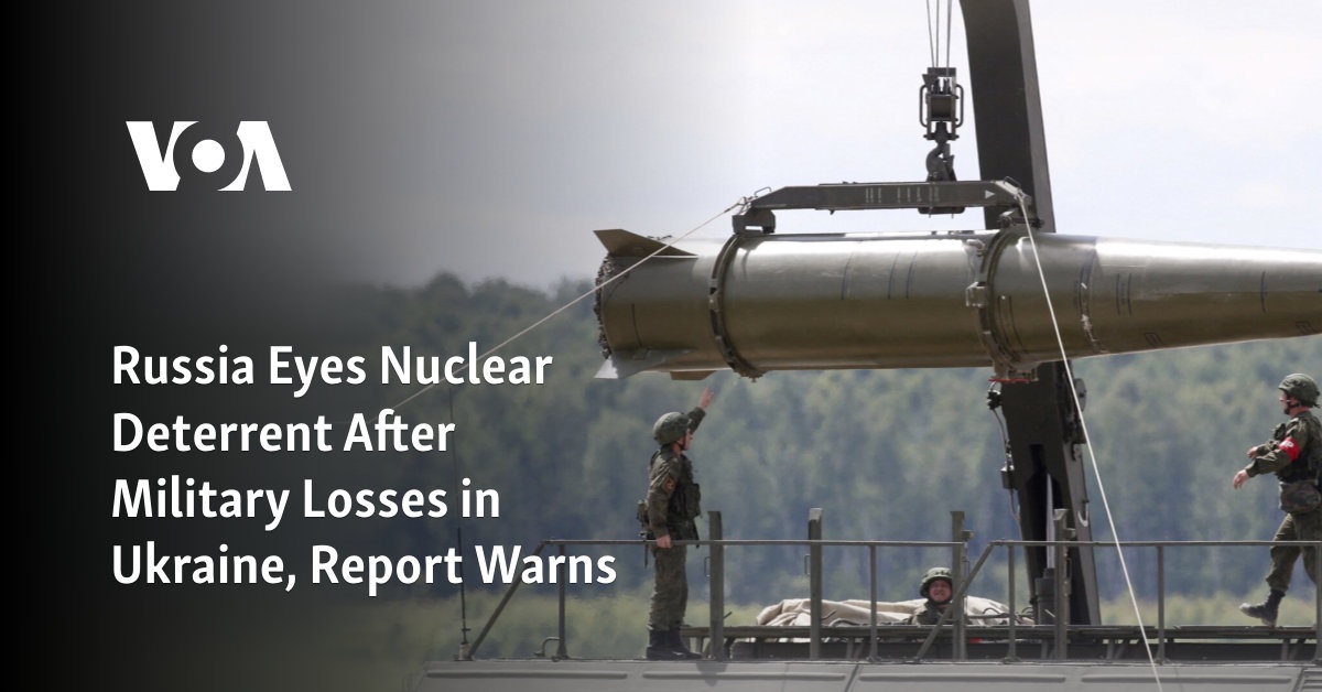 Russia Eyes Nuclear Deterrent After Military Losses in Ukraine, Report ...