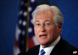 Marc Kasowitz, personal attorney of President Donald Trump, makes a statement at the National Press Club, following the congressional testimony of former FBI Director James Comey in Washington, June 8, 2017