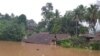 သံလွင်မြစ်ရေတက်ပြီး ထိုင်း-မြန်မာနယ်စပ် ဒုက္ခသည်စခန်းတခု ရေဘေးသင့်