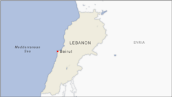 Letak kota Beirut di Lebanon. (Foto: peta)
